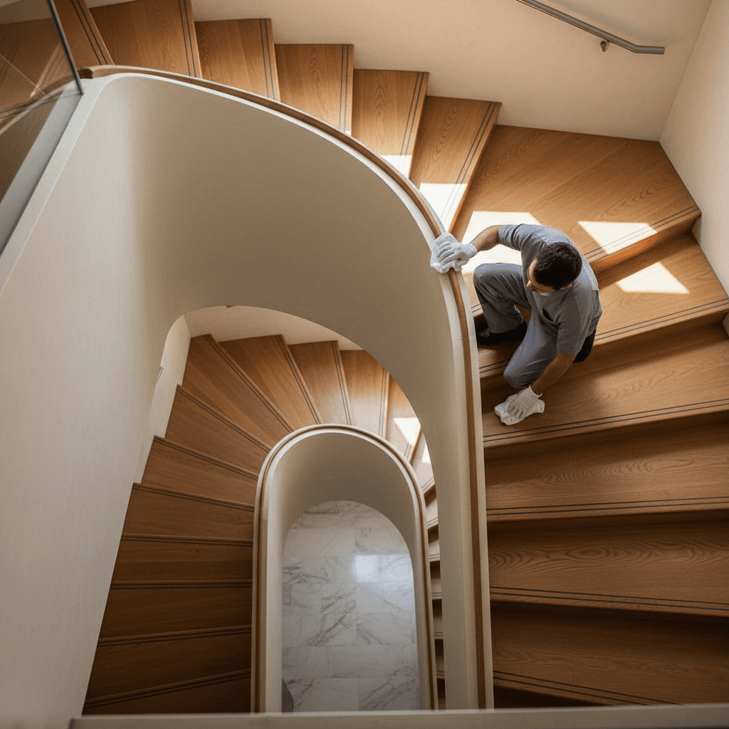 Stair and hallway cleaning service
